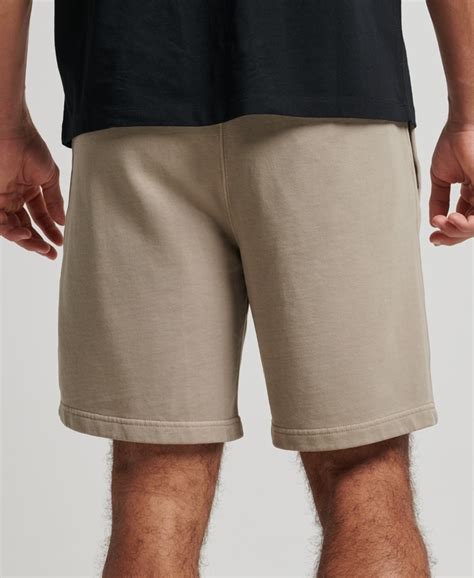 CODE ESSENTIAL OVERDYED MEN'S DARK GREY SHORTS