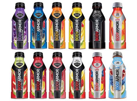 Amazon.com : Body Armor Superdrink Variety Pack (8 Flavors), 16 Fl Oz ...