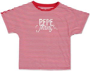 Flipkart.com | Pepe Jeans Girls Striped Pure Cotton Regular T Shirt ...