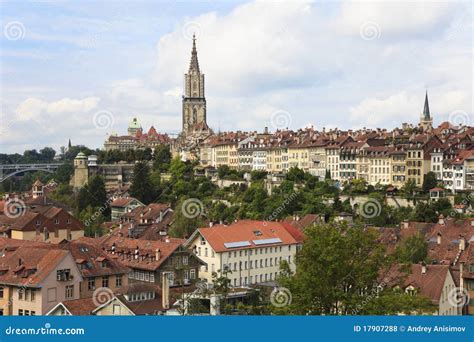 Berna, El Capital De Suiza. Foto de archivo - Imagen de residencial ...