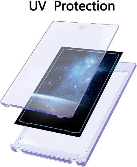 Buy Magnetic Card Holder 35PT, Trading Card Protector, Plastic Hard ...
