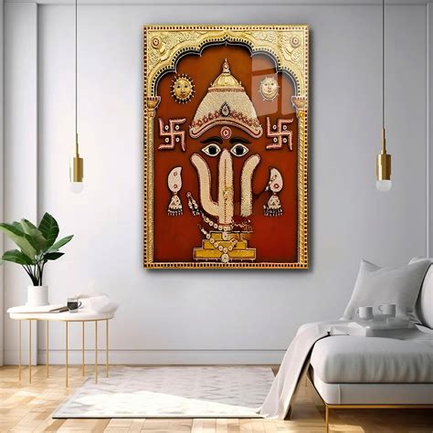 Premium Harmony of Colors Ganesha Acrylic Wall Paintings & Art – Decors ...