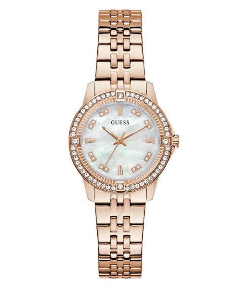 GUESS Ladies Colette Rose Gold Tone Analog Watch - GW1027L4 – KRISHNA ...