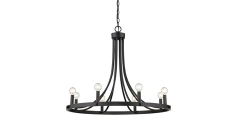 Acclaim Lighting IN11151BK Sawyer 8 Light 30" Wide Chandelier ...