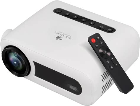 ZEBRONICS PIXAPLAY 55, Smart Projector, 8000 Lumens, 4K Support, 150 ...