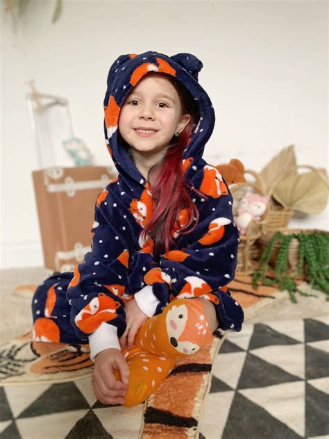 Sleepy Fox Snuggle Hoodie - Fox in a Box