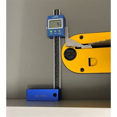 Buy iGaging Digital 5 Height Gauge EZ-Check for Woodwork Router and ...