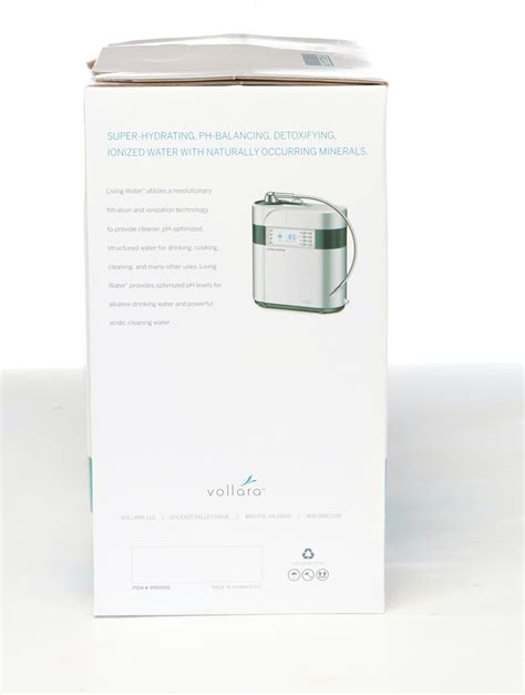 Vollara "Living Water" Alkaline Water Ionizer | EBTH