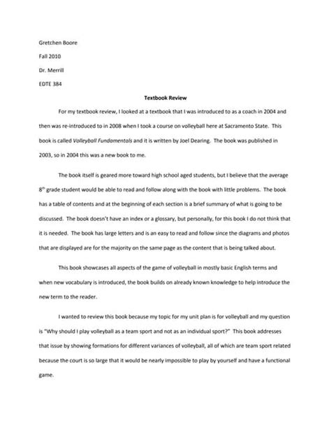 Image result for Textbook Review