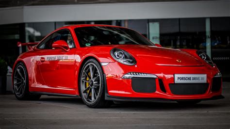 Download wallpaper 1920x1080 sports car, side view, red, lights full hd ...