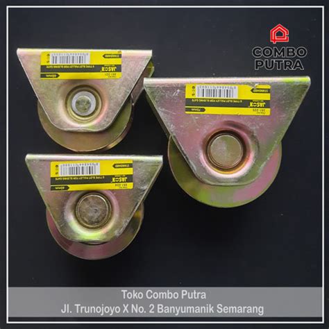 Jual Roda Pagar Gerbang Jason Type U Galvanis Sliding Gate - 60 mm ...