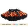 Buy Fabulous Designer Orange and Black Birthday Tutu Skirt for Kids