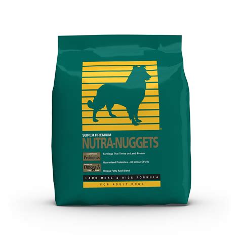 Nutra-Nuggets Lamb Meal and Rice Dry Dog Food, 40-lb Bag – Anaheim Feed ...