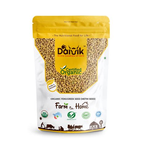 METHI/FENUGREEK/VENDHAYAM | DAIVIK ORGANIC