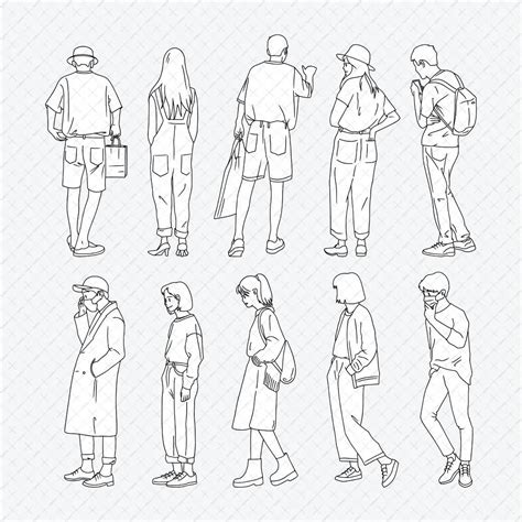 People Vector Back View 的图像结果