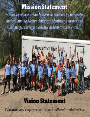 Fillable Online anishinabe mpls k12 mn Vision Statement - Anishinabe ...