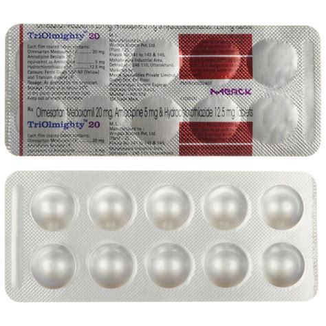 Triolmighty 20 - Strip of 10 Tablets : Amazon.in: Health & Personal Care