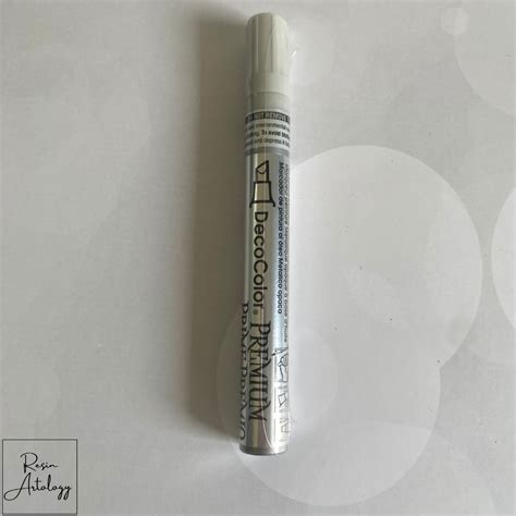 DECO MARKER SILVER FOR YOUR ART WORK – Resin Artology