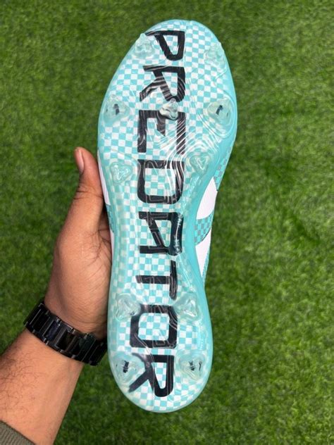 Predator Elite Sky-blue Colour FG Low-top Without Lace