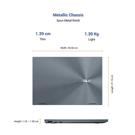 Buy ASUS ZenBook Flip 13 OLED, Intel Core i5-1135G7 11th Gen, 33.78 cm ...