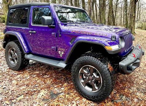 Jeep Wrangler JL Rubicon Reign Purple Special Edition
