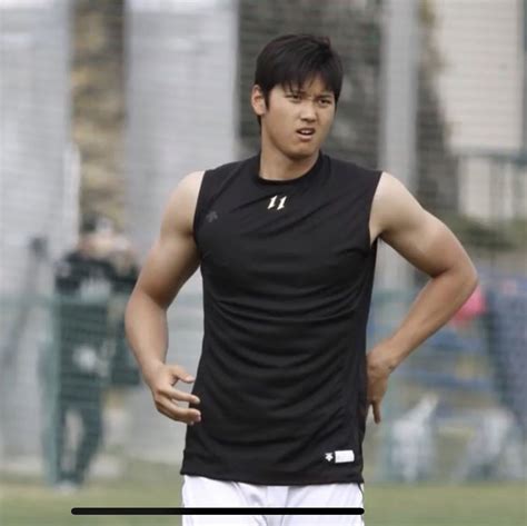 Shohei Ohtani Shirtless