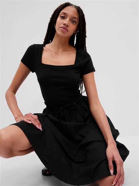 Modern Square Neck T-Shirt | Gap