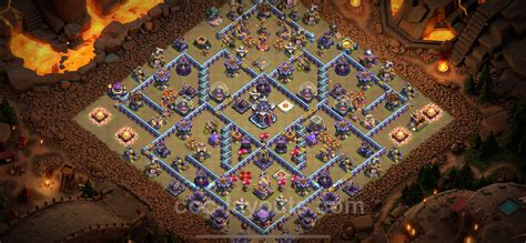 Die Anti 3 Sterne War Base RH15 + Link - COC Kriegsbase Rathaus Level ...
