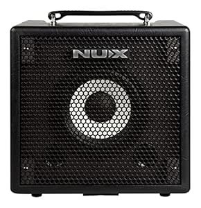 NUX Mighty Bass 50BT Digital Bass Amplifier, Bluetooth Audio Stream ...
