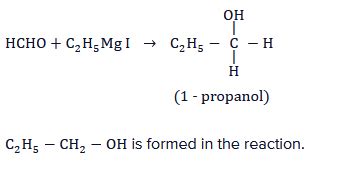 Which product will be obtained by Grignard reaction, when Formaldehyde ...