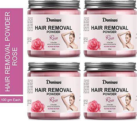 Buy Dominaro Pure Hair Removal Powder in Rose Fragrance-For Underarms ...