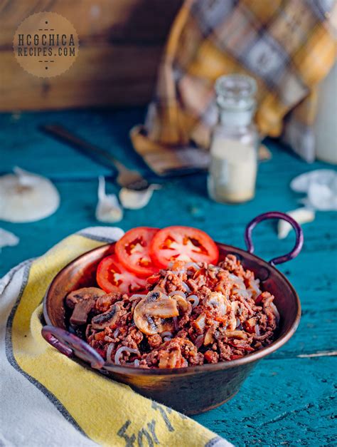 P2 hCG Diet Beef Recipe: Skinny Spaghetti with Mushrooms