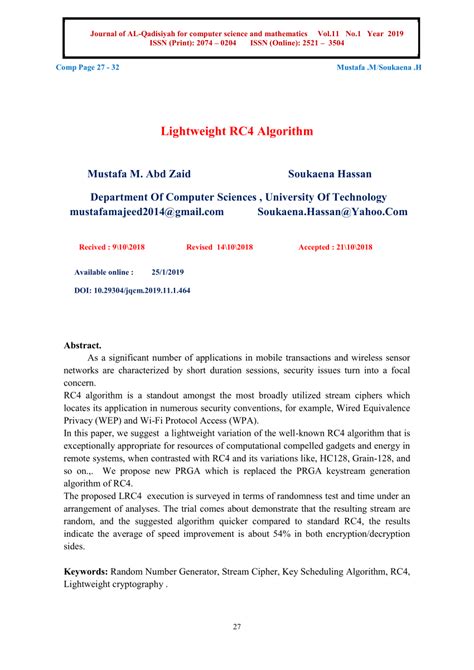 RC4 Algorithm Example 的图像结果