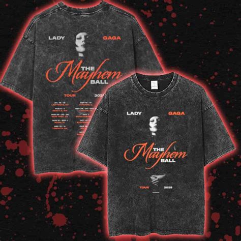 Stream Lady Gaga The Mayhem Ball Tour 2025 Live Nation Poster Tour ...