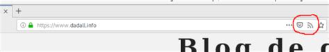 Récupérer ses flux RSS dans Firefox - Blog de dada