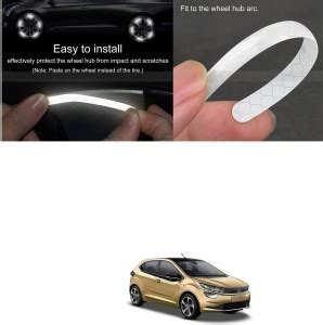 PRTEK Wheel Rim Stripe Decal Sticker for Car Motorcycle Bike ALTROZ ...