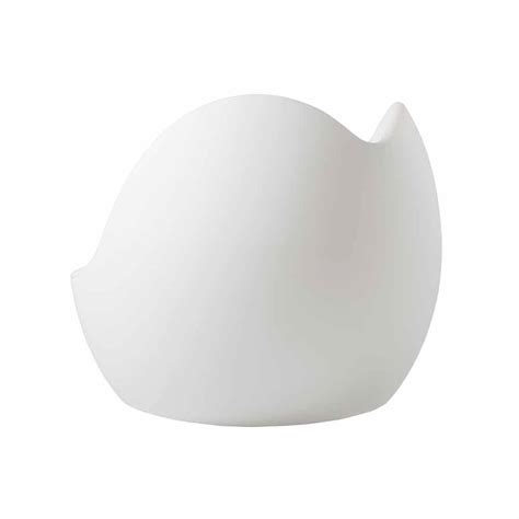 Modern design bright colore rocking armchair Blos Slide, made in Italy