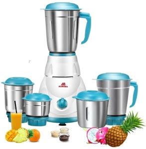 Alibaba 5 Jar 550 W Mixer Grinder Price in India - Buy Alibaba 5 Jar ...