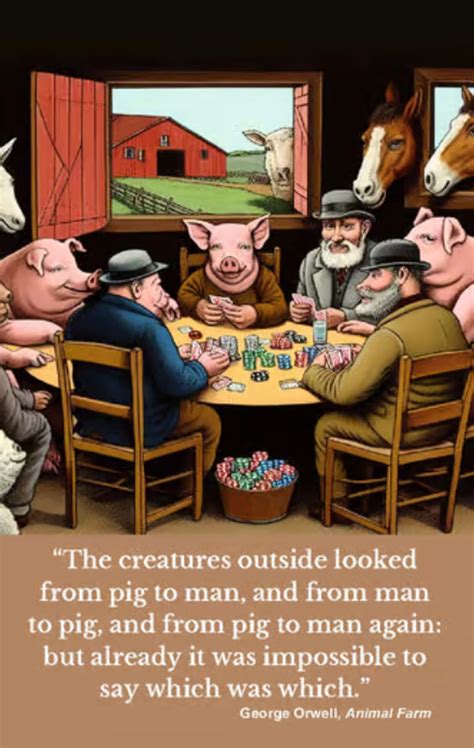 Animal Farm by George Orwell Book Poster 11"x17" - Etsy
