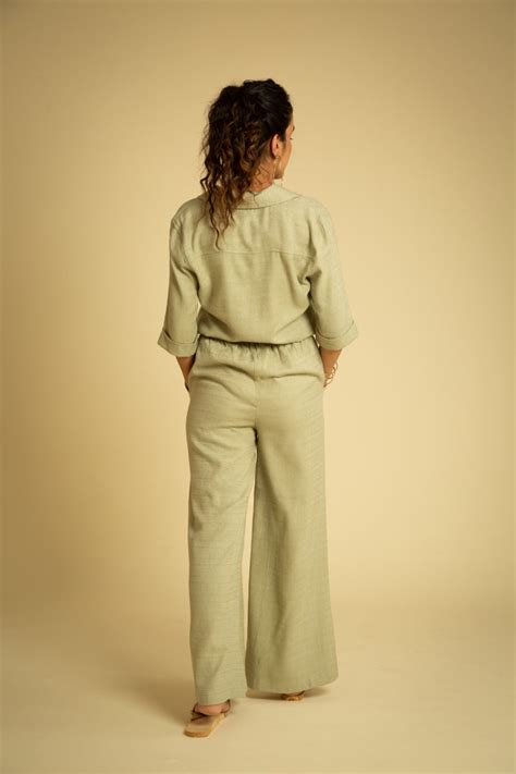 The Valencia Sage Green Co-Ord Set – labelreyya