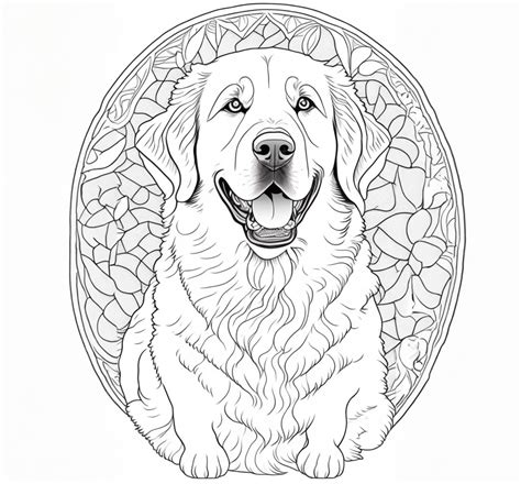 Premium AI Image | Beautiful Golden Retriever or Labrador Retriever ...