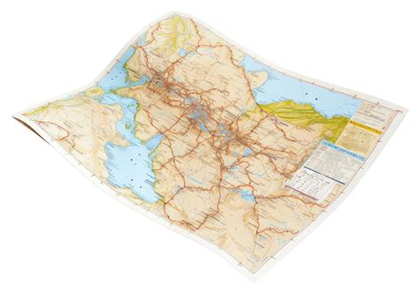 Papel de mapa PNG fundo branco topografia de exploração | imagem ...