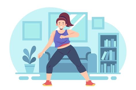 Image result for Dance/Exercise Cartoon