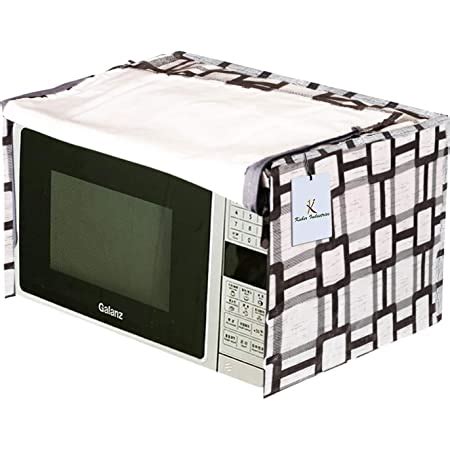 Buy Kuber Industries PVC 1 Piece Microwave Oven Cover 20 Ltr (Blue ...