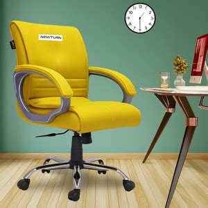 Newturn MAXSON Mid back Work from home/Office/study/desk(WFH) chair (2 ...