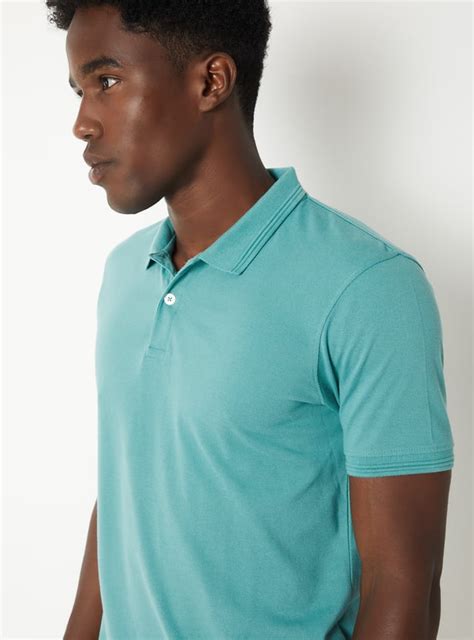 Buy Men Solid Slim Fit Polo T-shirt Online at just Rs. 399.0 ...