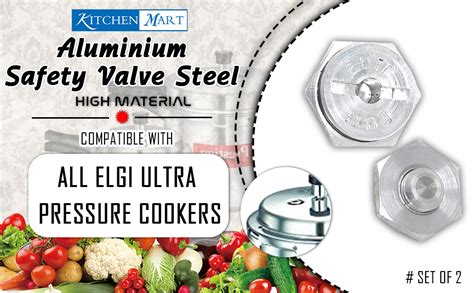 Buy Kitchen Mart Safety Valve Compatible with All Elgi Ultra Pressure ...