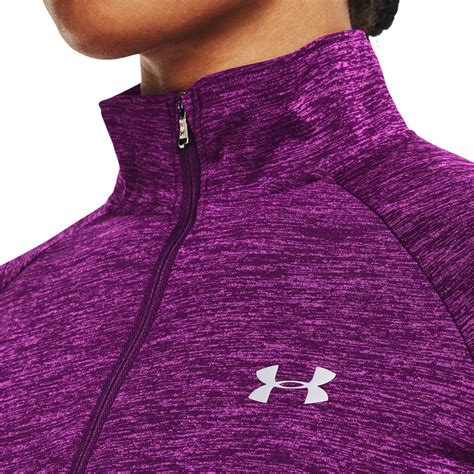Under Armour Rush Tech 1/2 Zip Rivalry/Strobe | Fun Sport Vision