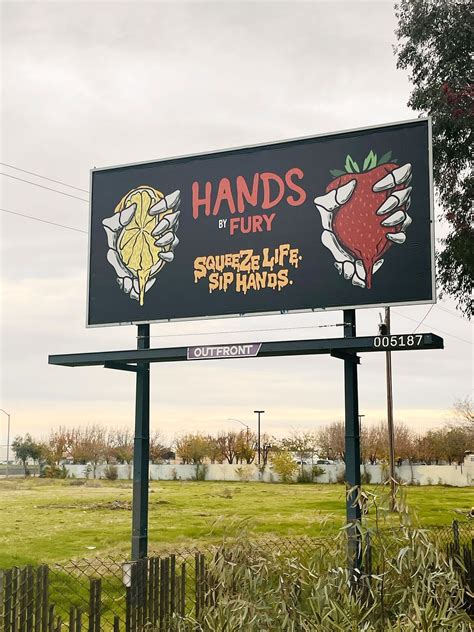 Today we officially launched HANDS in retail stores. Our billboard is ...