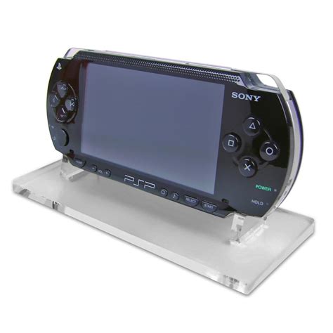Display stand for PSP 2000 3000 console - Crystal Black | Rose Colored ...